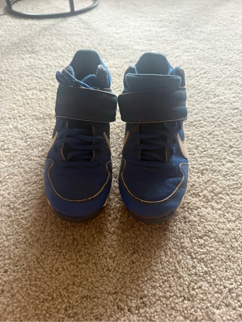 Nike Alpha Huarache Youth Cleats, Size 4